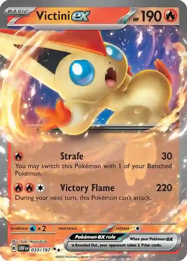 Victini ex 33/197 Double Rare ex