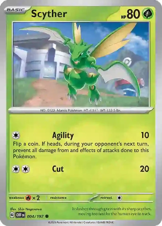 Scyther 4/197 Common