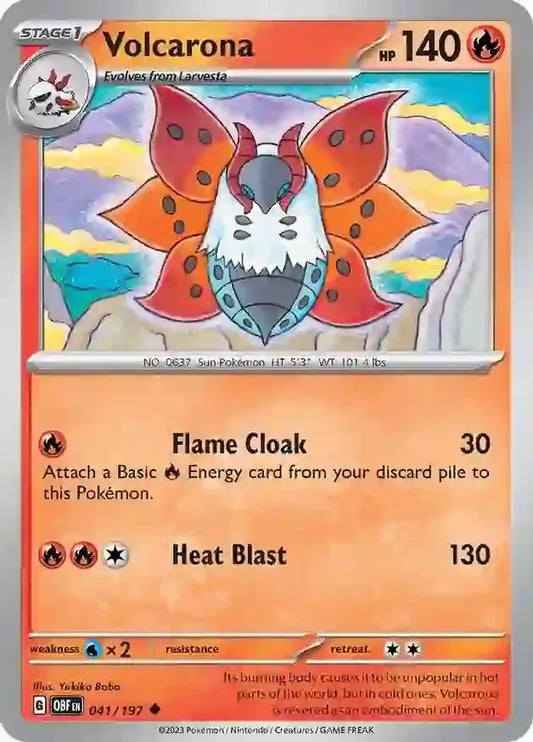 Volcarona 41/197 Uncommon