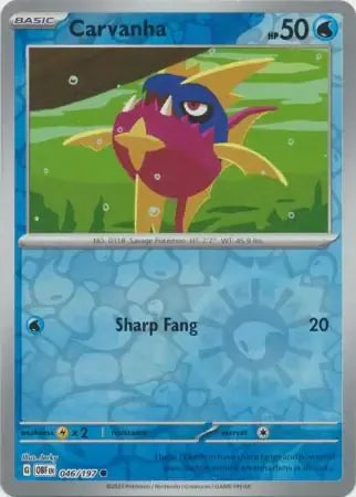 Carvanha 46/197 Reverse Common