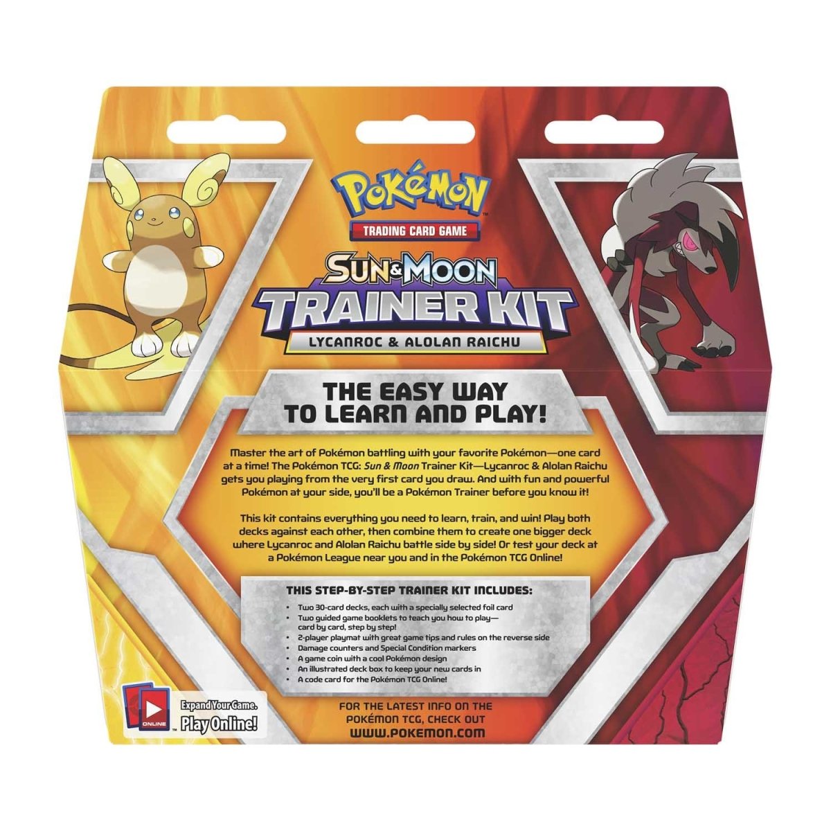 Sun & Moon Trainer Kit (Alolan Raichu & Lycanroc) - MissingNo.