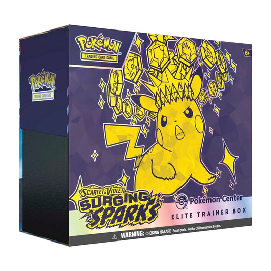 Surging Sparks Pokemon Center Exclusive Elite Trainer Box - MissingNo.