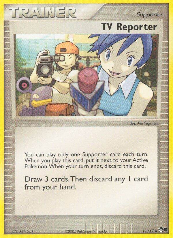 TV Reporter 11/17 Uncommon - MissingNo.