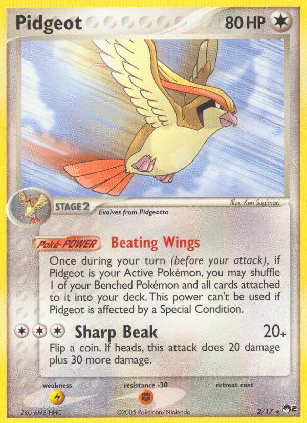 Pidgeot 2/17 Holo Rare - MissingNo.