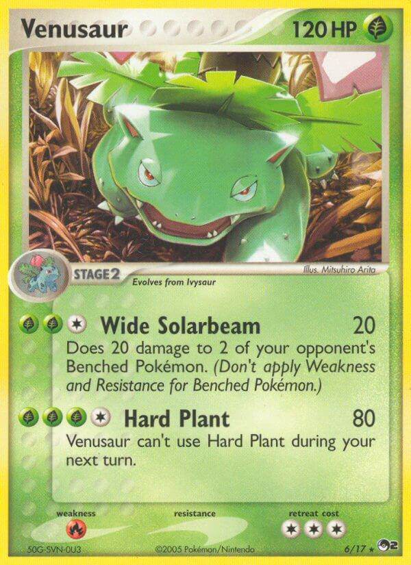 Venusaur 6/17 Holo Rare - MissingNo.