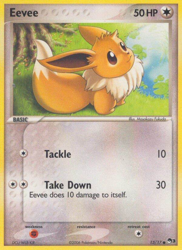 Eevee 13/17 Common - MissingNo.