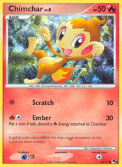 Chimchar 14/17 Cosmos Holo Starter Blisters & Diamond & Pearl Collection Exclusive (LP)