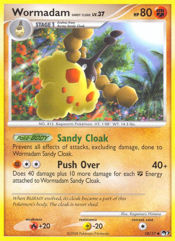 Wormadam [Sandy Cloak] 10/17 Uncommon - MissingNo.