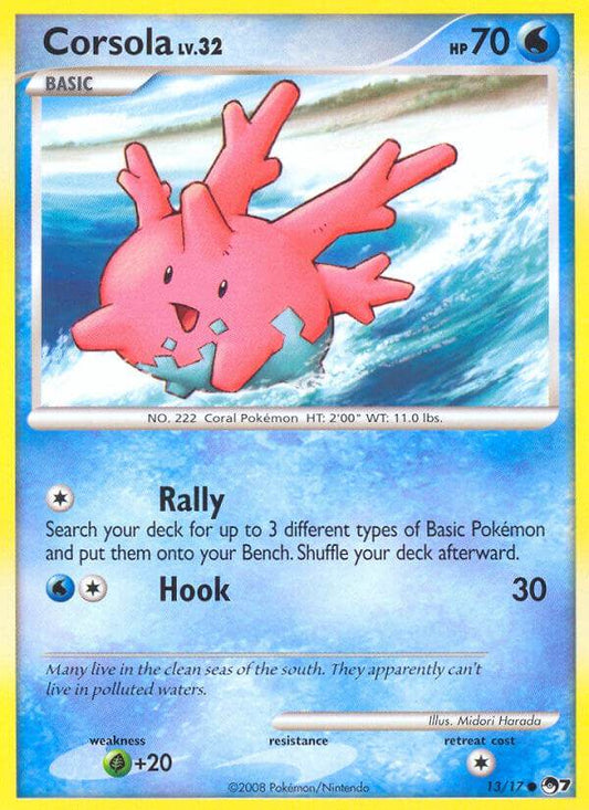 Corsola 13/17 Common - MissingNo.