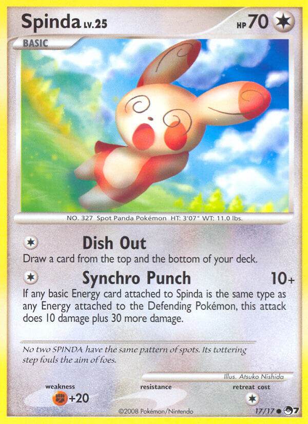 Spinda 17/17 Common - MissingNo.
