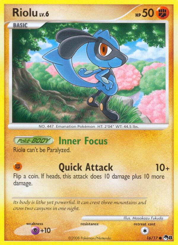 Riolu 16/17 Common - MissingNo.