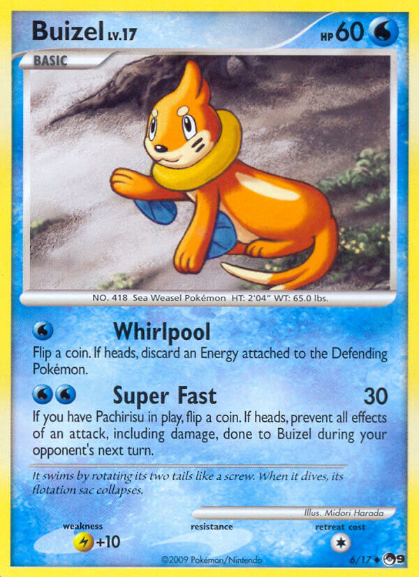 Buizel 6/17 Uncommon - MissingNo.