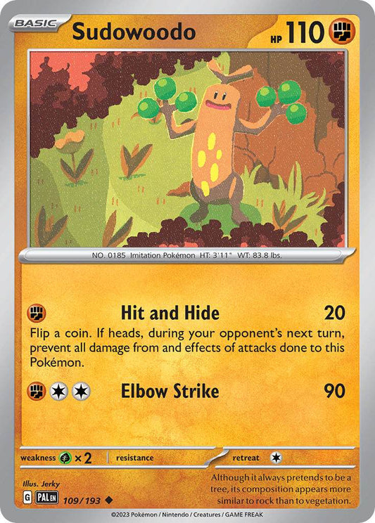 Sudowoodo 109/193 Uncommon - MissingNo.