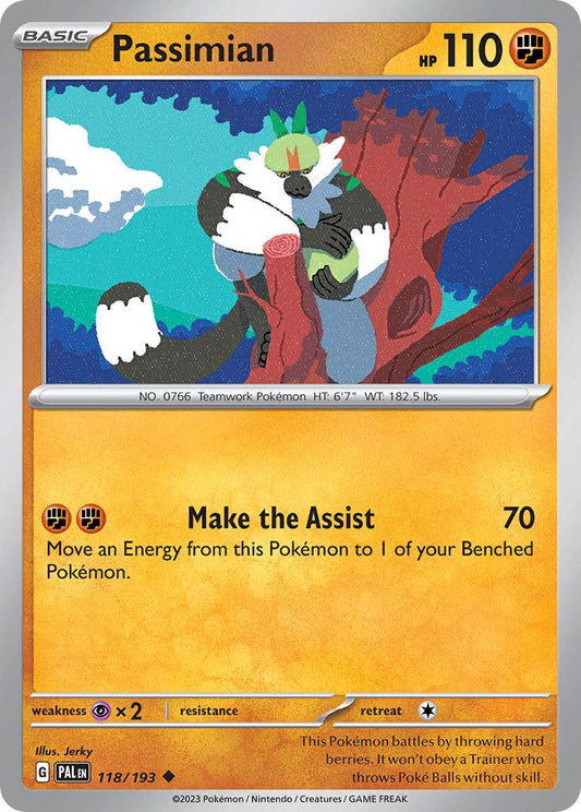 Passimian 118/193 Uncommon - MissingNo.
