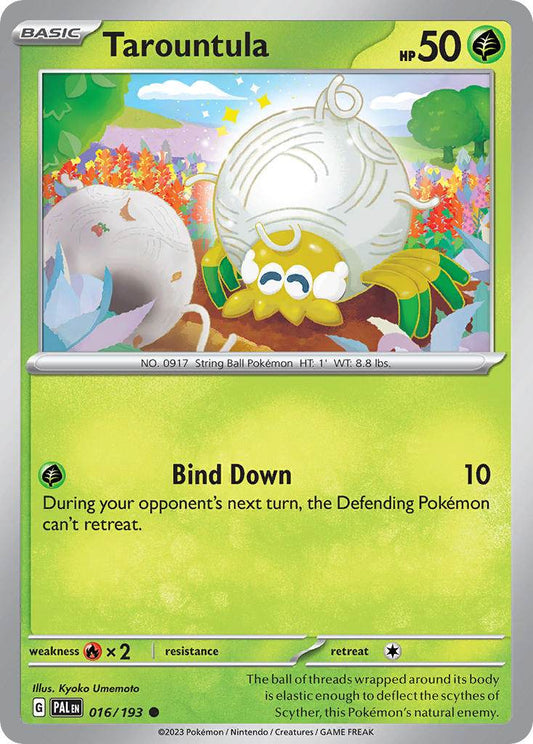 Tarountula 16/193 Reverse Common - MissingNo.