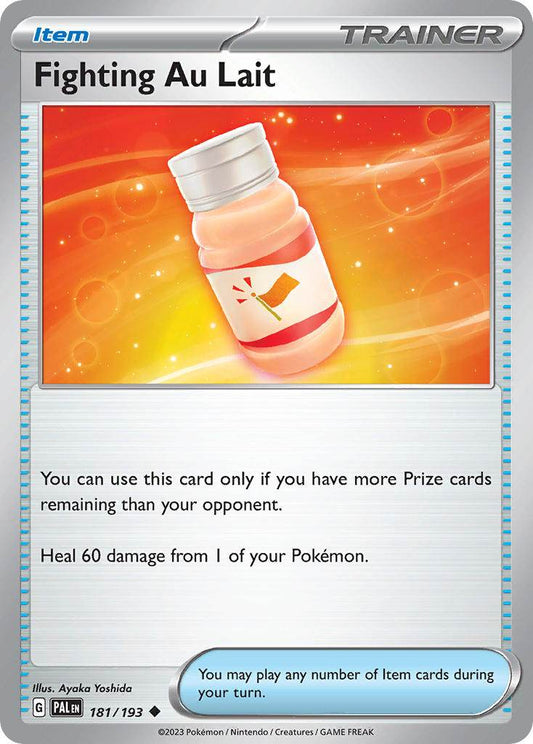 Fighting Au Lait 181/193 Reverse Uncommon - MissingNo.
