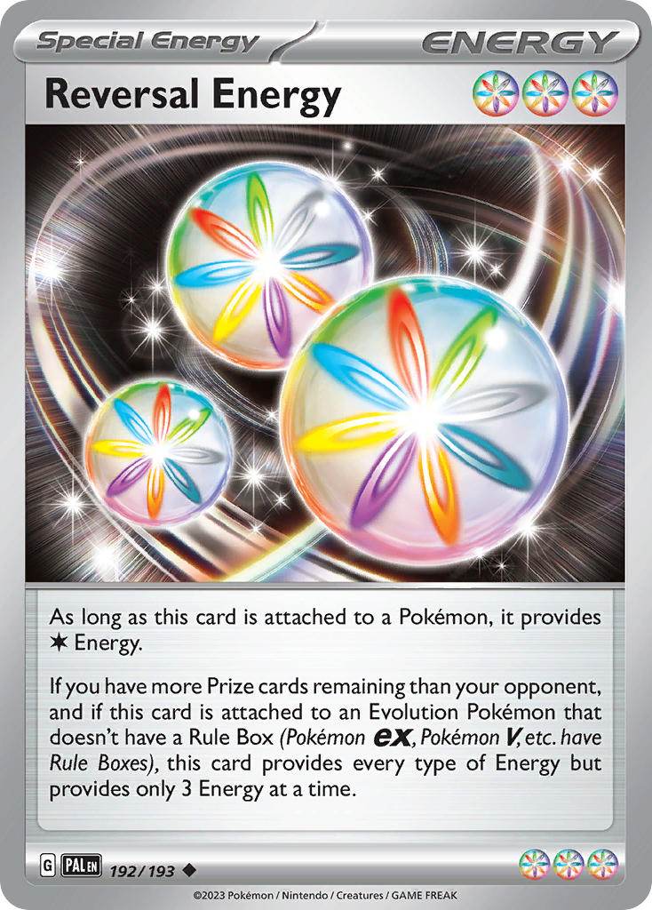 Reversal Energy 192/193 Holo Play! Pokémon Stamp Prize Pack Series 4 & Prize Pack Series 5 Exclusive - MissingNo.