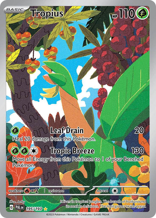 Tropius 195/193 Illustration Rare - MissingNo.