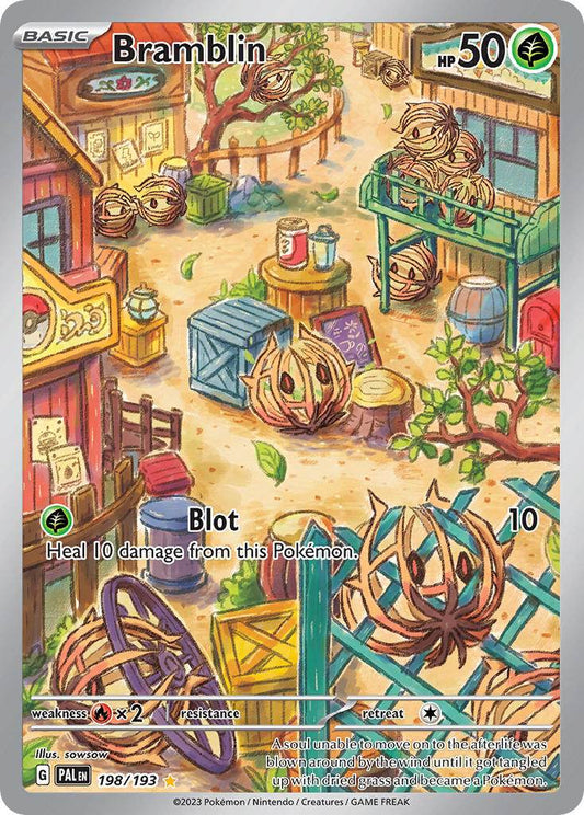 Bramblin 198/193 Illustration Rare - MissingNo.
