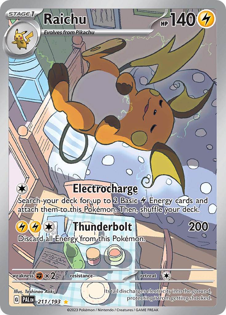 Raichu 211/193 Illustration Rare - MissingNo.