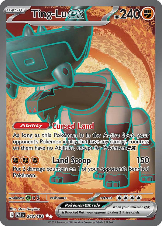 Ting-Lu ex 243/193 Ultra Rare ex - MissingNo.