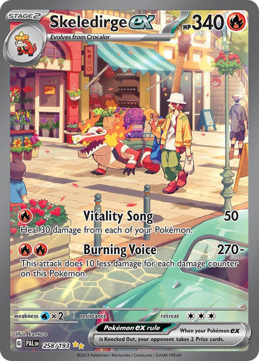 Skeledirge ex 258/193 Special Illustration Rare ex - MissingNo.