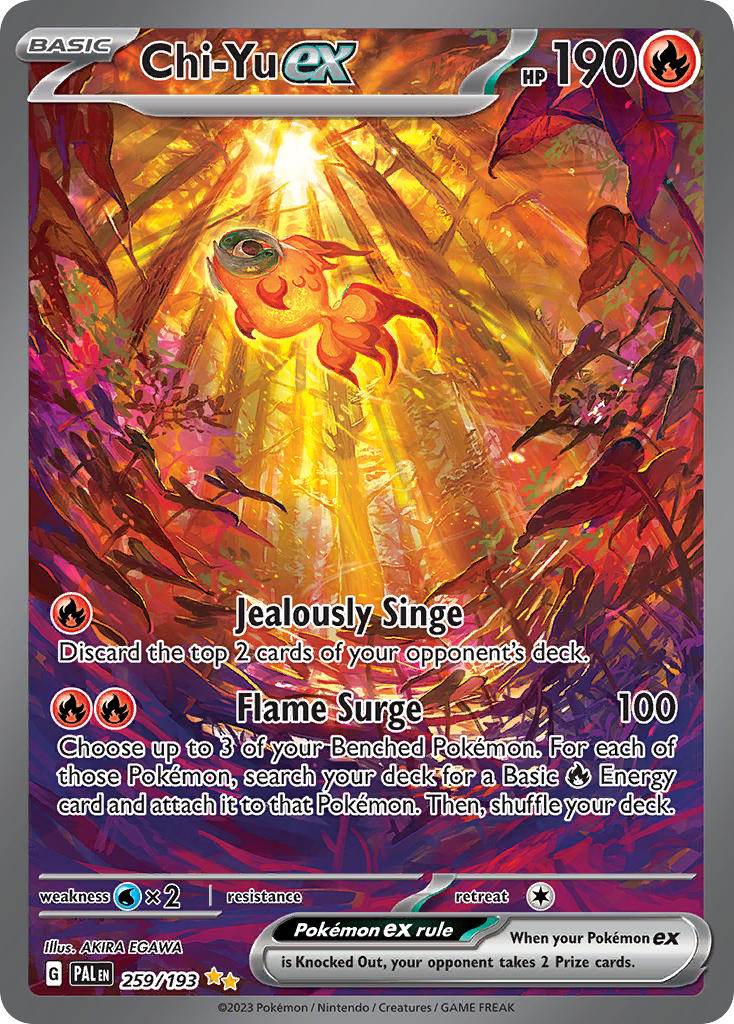Chi-Yu ex 259/193 Special Illustration Rare ex - MissingNo.