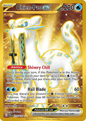 Chien-Pao ex 274/193 Gold Hyper Rare ex