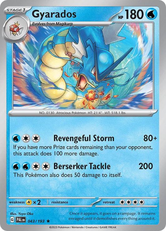 Gyarados 43/193 Reverse Rare - MissingNo.