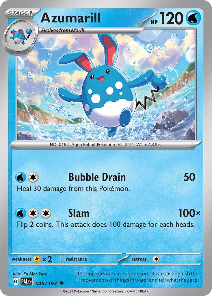 Azumarill 45/193 Uncommon - MissingNo.