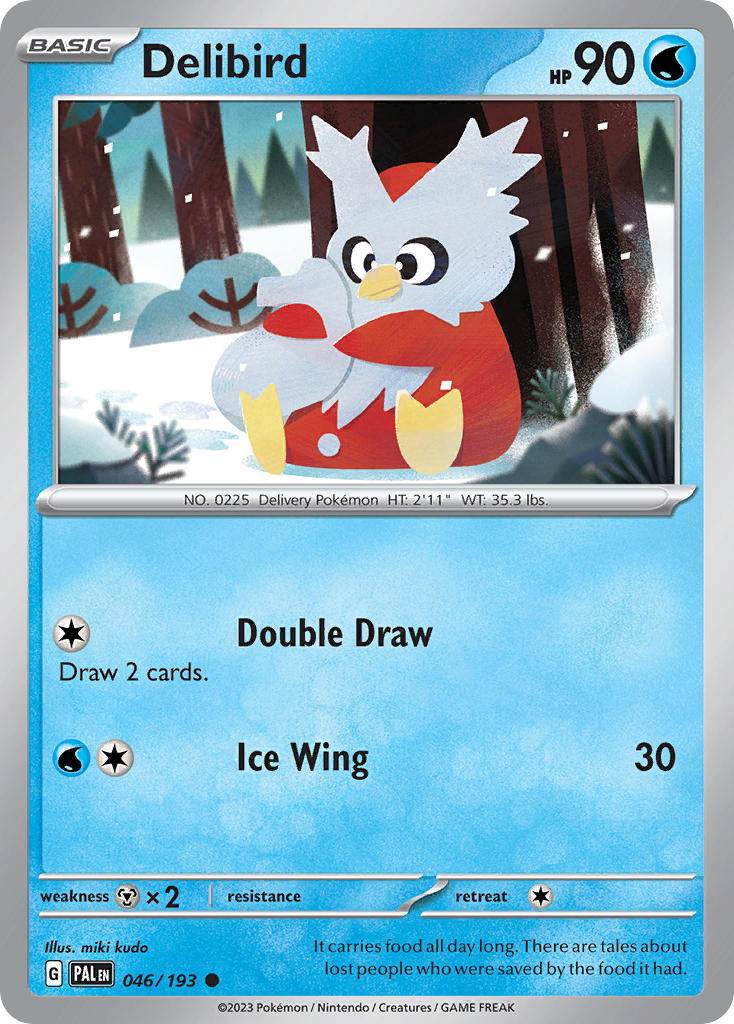 Delibird 46/193 Reverse Common - MissingNo.