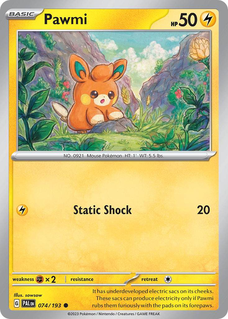 Pawmi 74/193 Reverse Common - MissingNo.