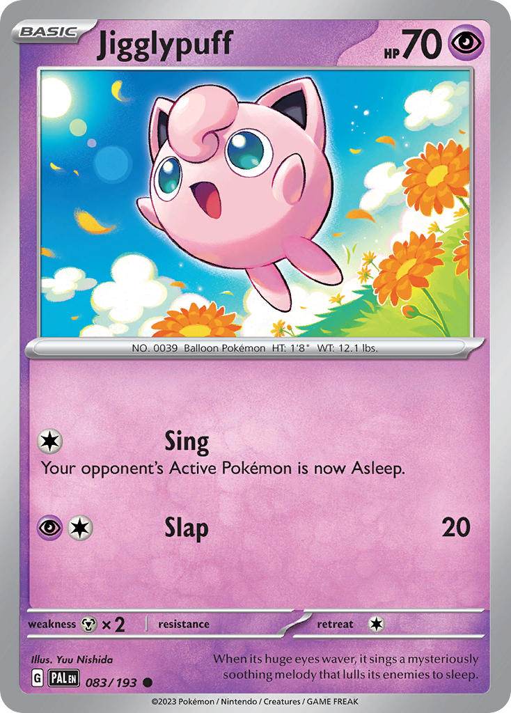 Jigglypuff 83/193 Reverse Common - MissingNo.