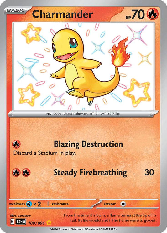 Charmander 109/91 Shiny Rare - MissingNo.