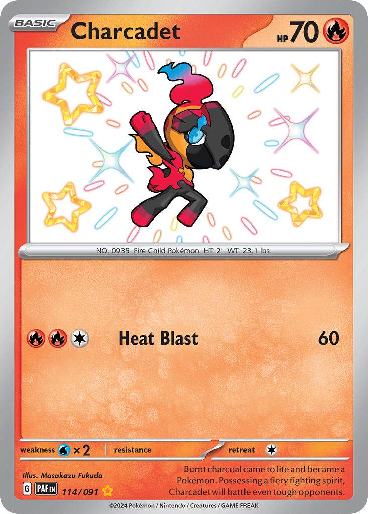 Charcadet 114/91 Shiny Rare - MissingNo.