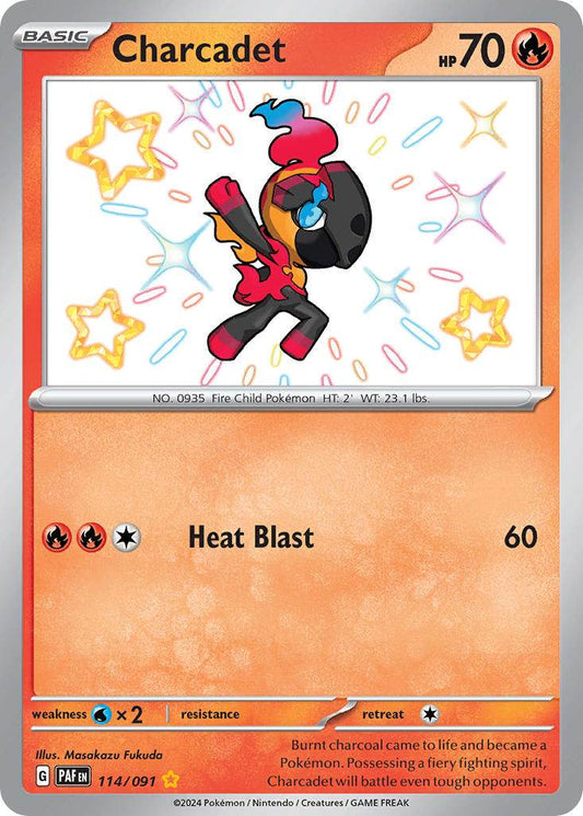 Charcadet 114/91 Shiny Rare - MissingNo.