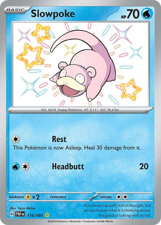 Slowpoke 116/91 Shiny Rare - MissingNo.