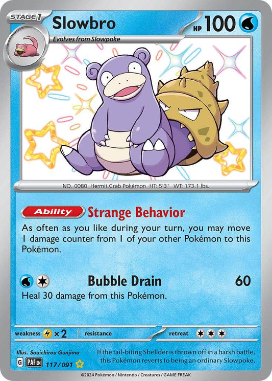 Slowbro 117/91 Shiny Rare - MissingNo.