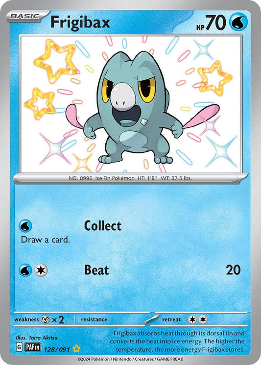 Frigibax 128/91 Shiny Rare - MissingNo.