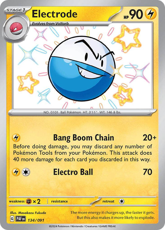 Electrode 134/91 Shiny Rare - MissingNo.