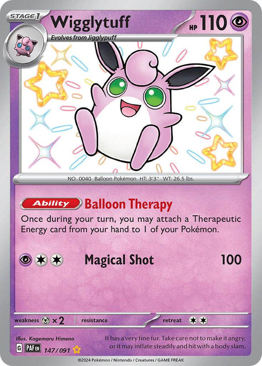 Wigglytuff 147/91 Shiny Rare - MissingNo.