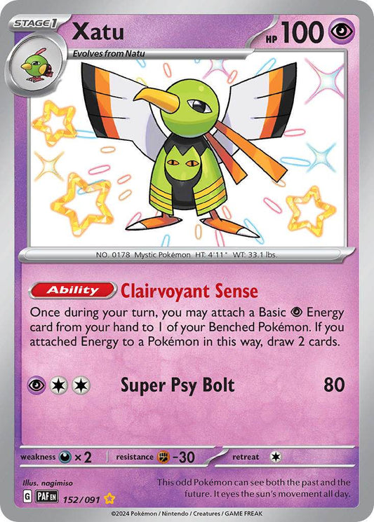 Xatu 152/91 Shiny Rare - MissingNo.