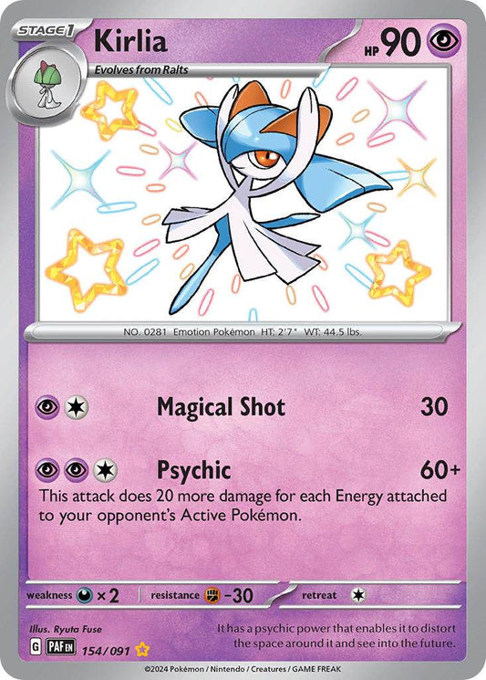 Kirlia 154/91 Shiny Rare - MissingNo.