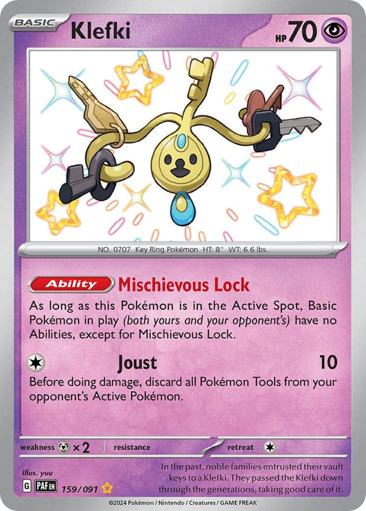 Klefki 159/91 Shiny Rare - MissingNo.