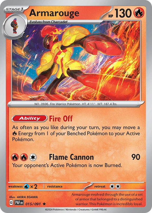 Armarouge 15/91 Holo Rare - MissingNo.