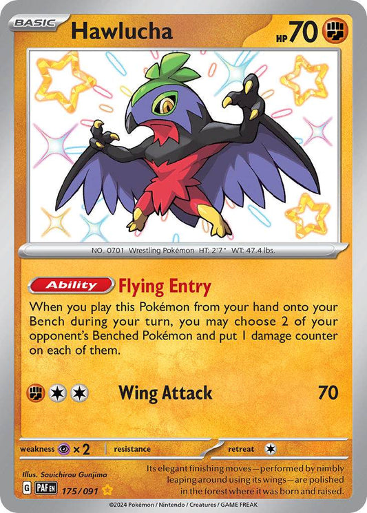 Hawlucha 175/91 Shiny Rare - MissingNo.