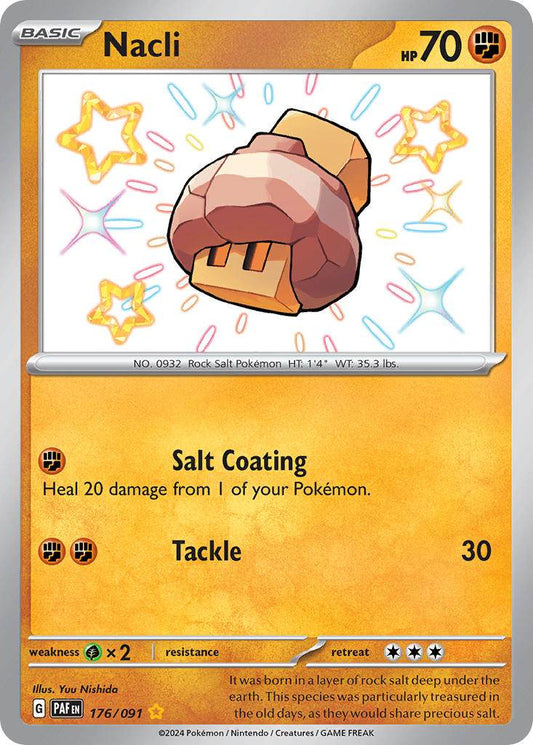 Nacli 176/91 Shiny Rare - MissingNo.