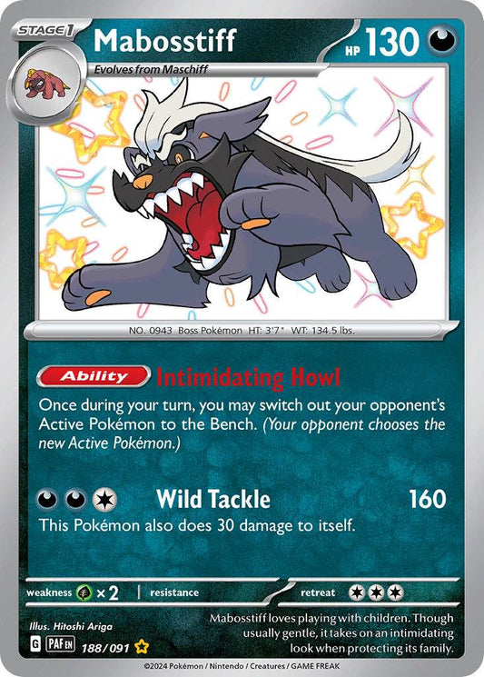 Mabosstiff 188/91 Shiny Rare - MissingNo.