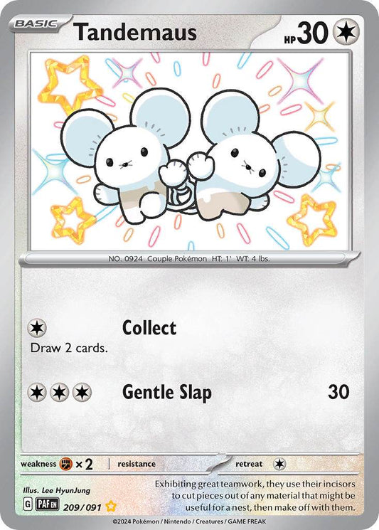Tandemaus 209/91 Shiny Rare - MissingNo.