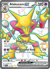 Alakazam ex 215/091 Shiny Ultra Rare ex